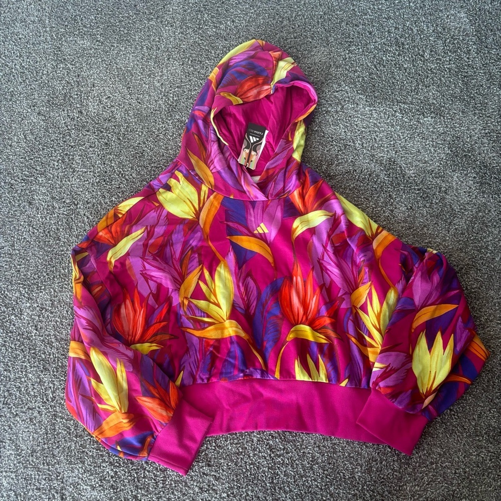 Farm Rio x Adidas Hoodie